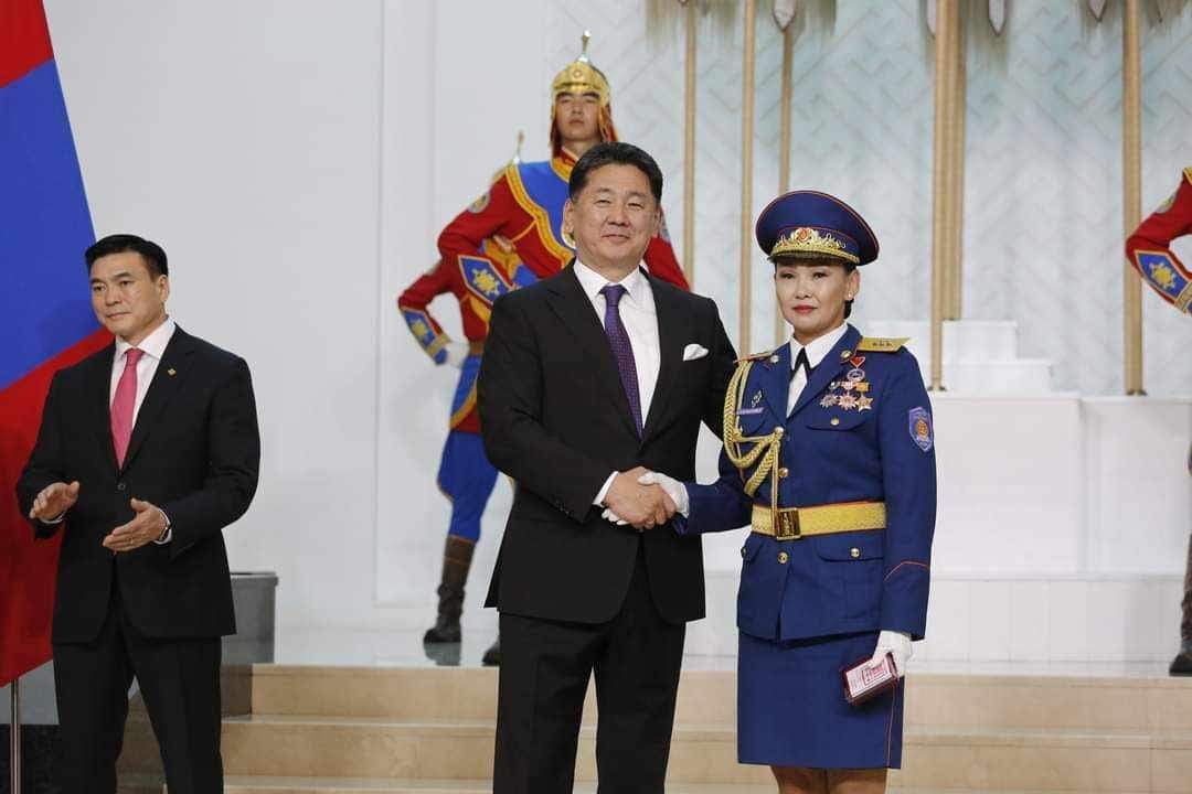 Ц.Саранчимэг: Өргөсөн “тангараг”, хамтран үүрэг гүйцэтгэж байгаа алба хаагчид минь миний бахархал