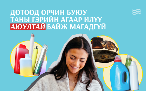 ДОТООД ОРЧИН БУЮУ ТАНЫ ГЭРИЙН АГААР  ИЛҮҮ АЮУЛТАЙ БАЙЖ МАГАДГҮЙ